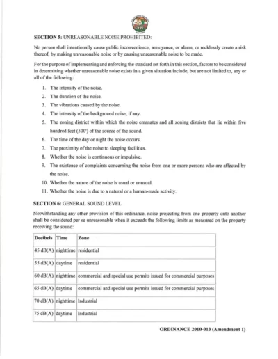 2010-013 Update Noise Ordinance Page 3