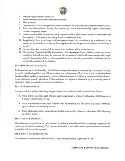 2010-013 Update Noise Ordinance Page 6