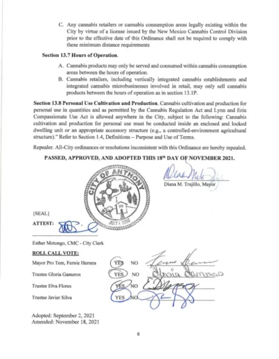 Ordinance N0. 2010-018 (Amendment 2) Page 6