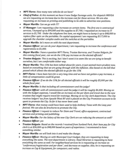 Board of Trustees Budget Workshop Meeting Minutes 04.12.2022 Page 3