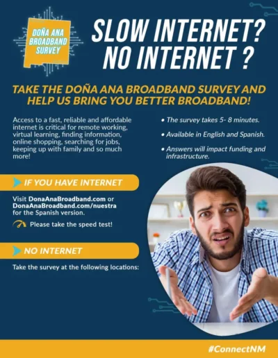 Slow Internet? No Internet? Flyer