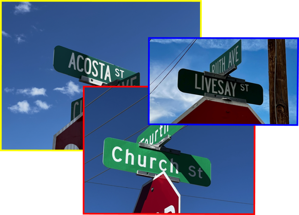 Stop Signs With Street Names