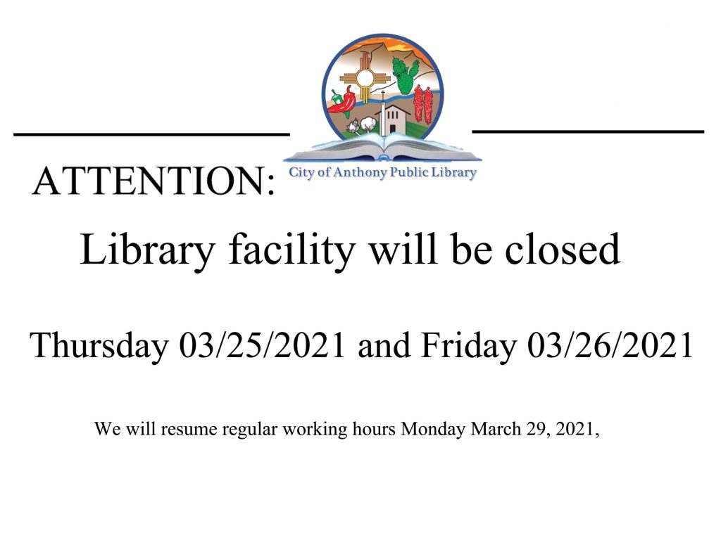 Library Closure Notice