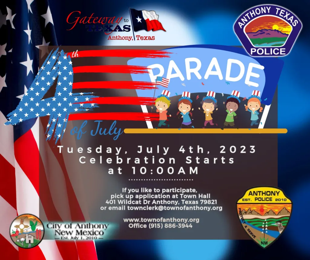 4th of July Parade Flyer