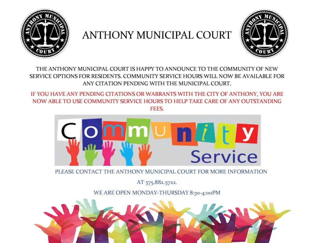 Community Service Flyer