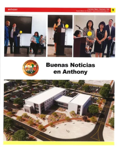 BUENAS NOTICIAS EN ANTHONY, NM