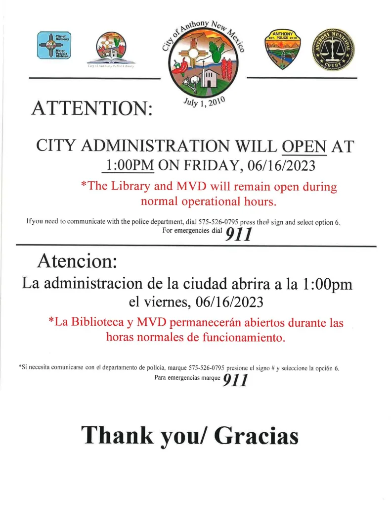 City_Administration_Will_Open_1pm_6.9.23-scaled City Opening Notice