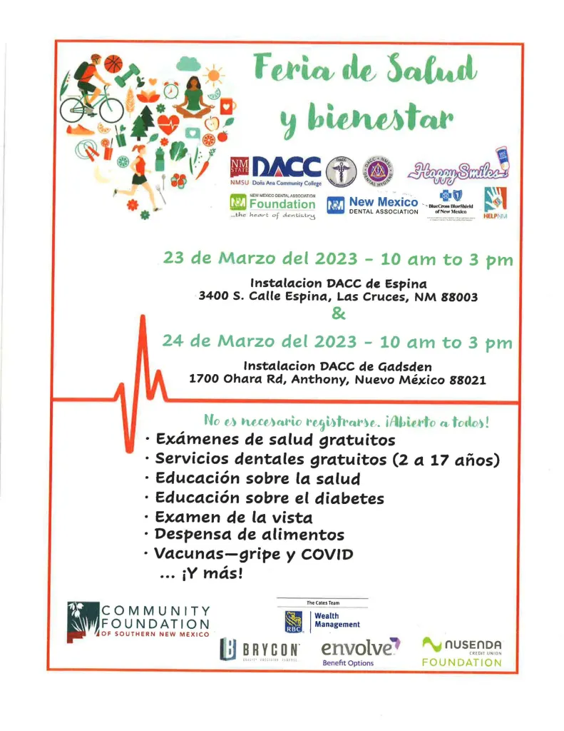 FERIA DE SALUD Y BIENESTAR