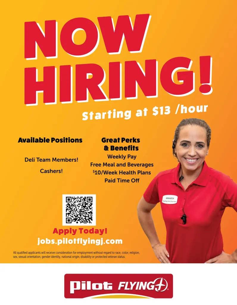 Pilot Flying J Now Hiring City of Anthony NM
