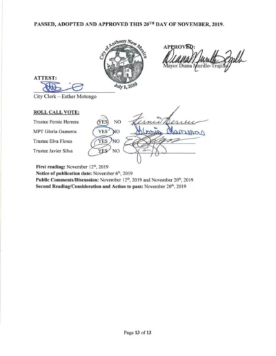 Ordinance N0. 2019-003 Page 13