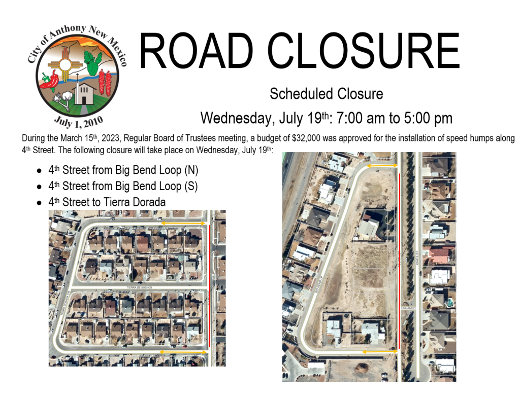 Road Closure Notice