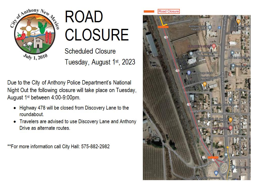 Road Closure Notice