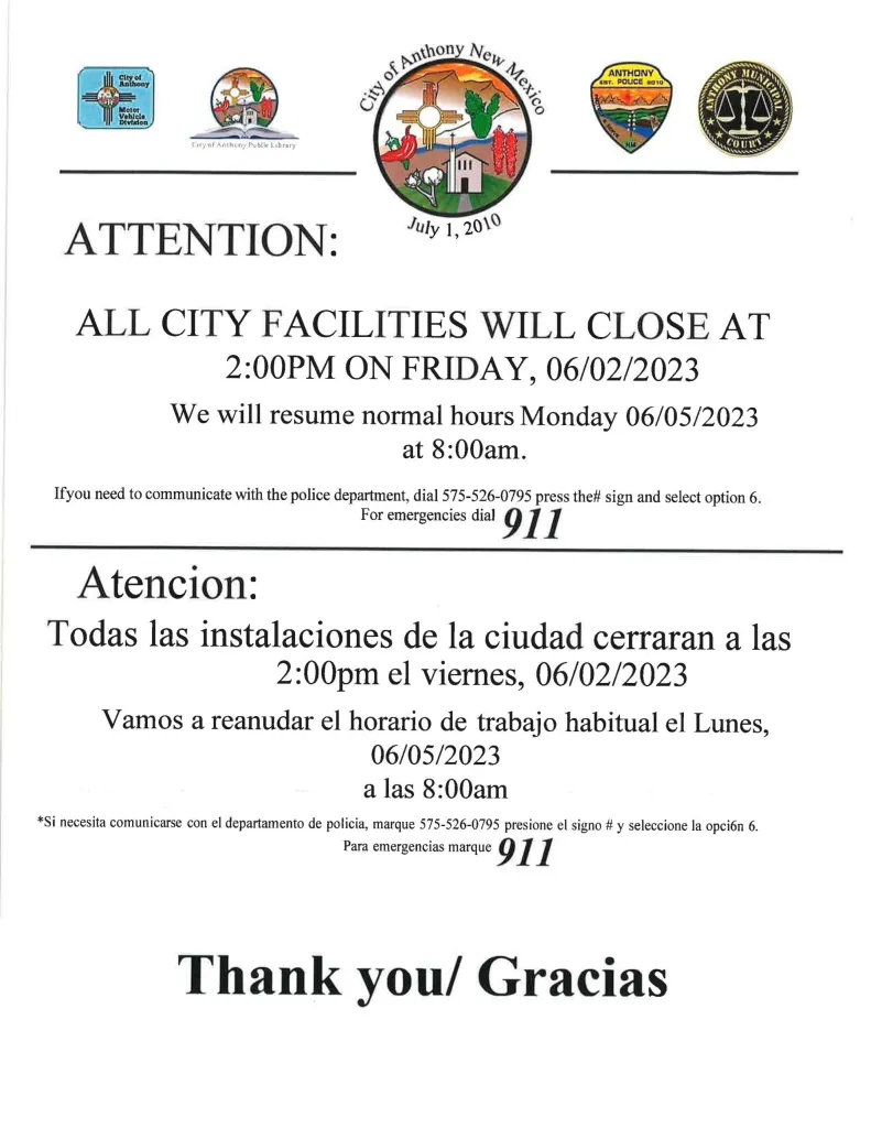 closed_at-_2_pm_5_31_23-scaled City Facilities Closure Notice